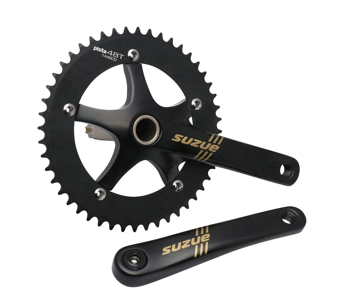 Suzue Crankset Pista Track 144BCD 48t | Soma Fabrications