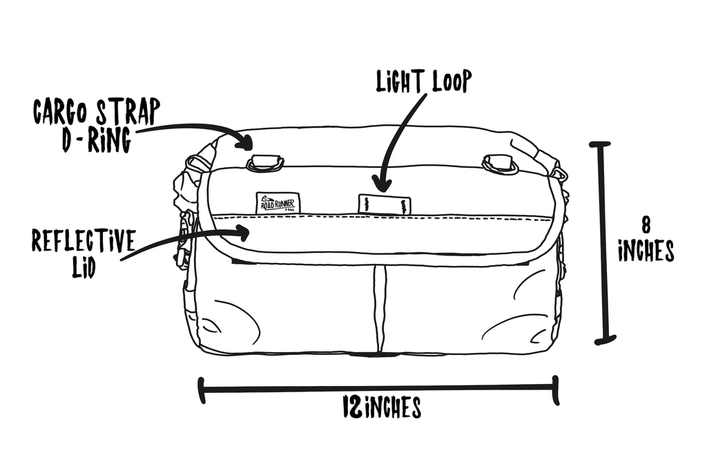 Road Runner Middle Earth Jammer Handlebar Bag