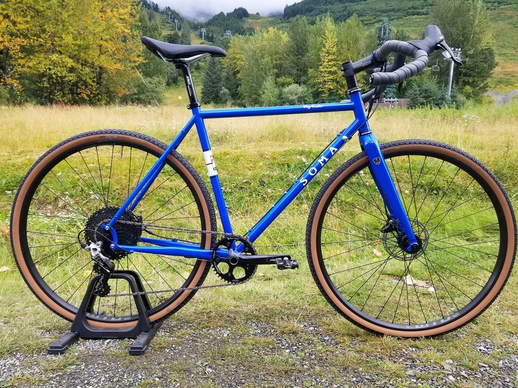 Soma Frame Fog Cutter Cerulean Blue Build