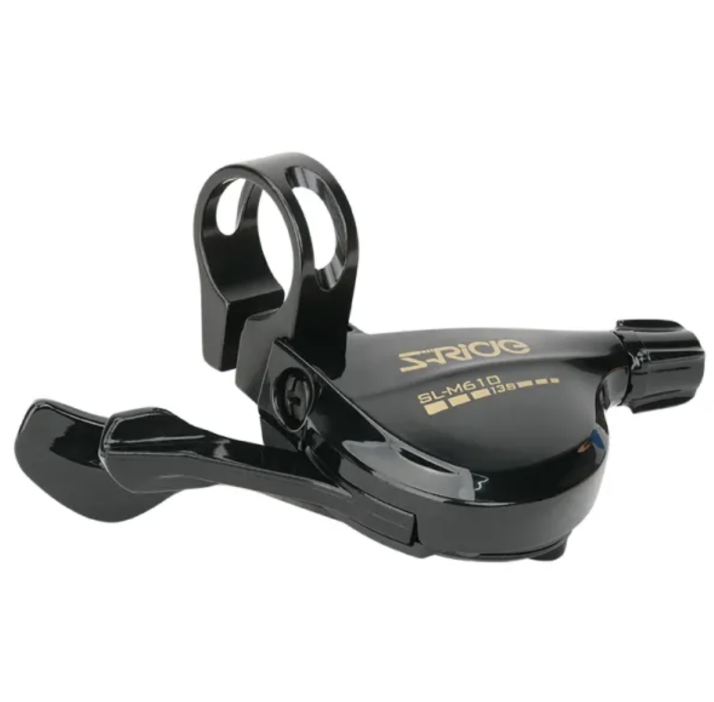 S-Ride Shifter 12sp Right Black/Gold [SL-M610]