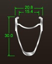 Araya Rim SA-730 700c diagram