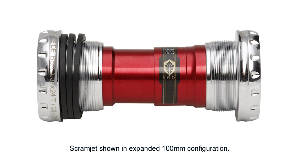 IRD ScramJet Bottom Bracket (w/Hybrid Ceramic Bearings)