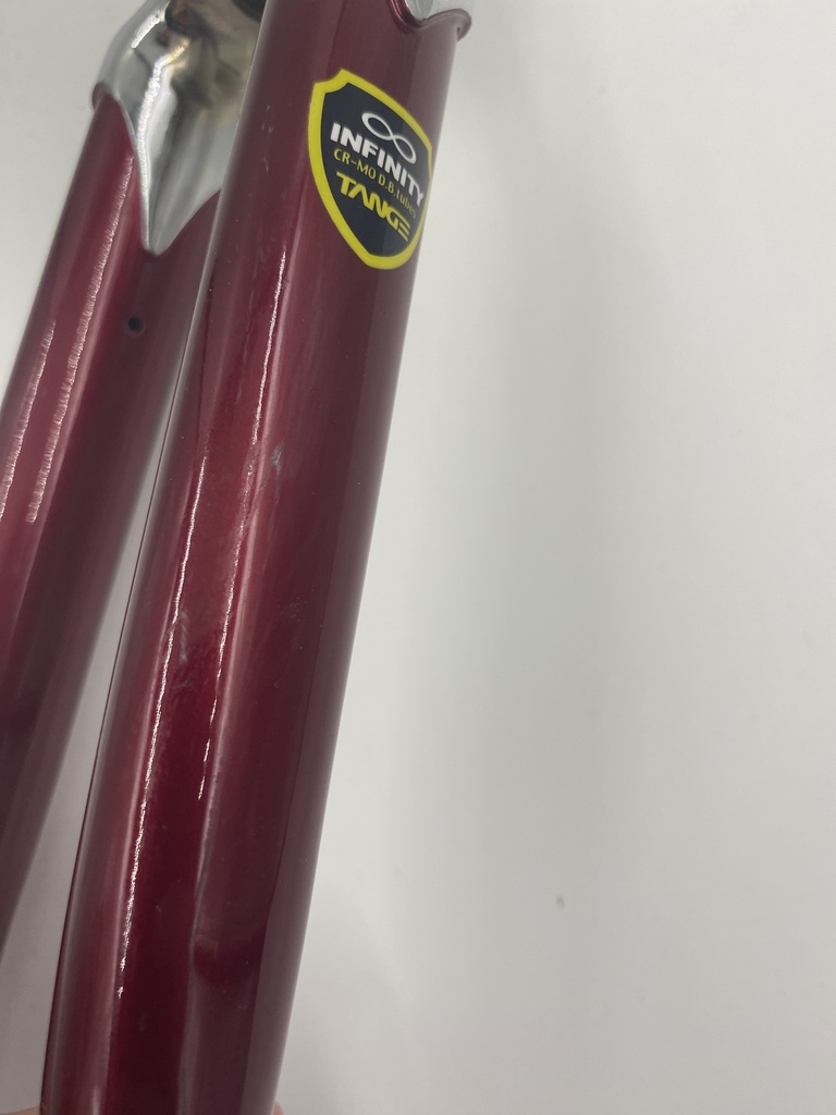 Tange Infinity 1 1/8" Red Fork Demo - Used