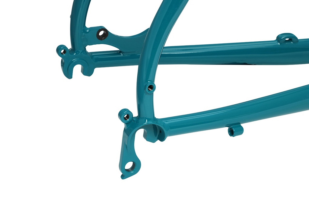 New Albion Frame Drake Dark Teal dropouts