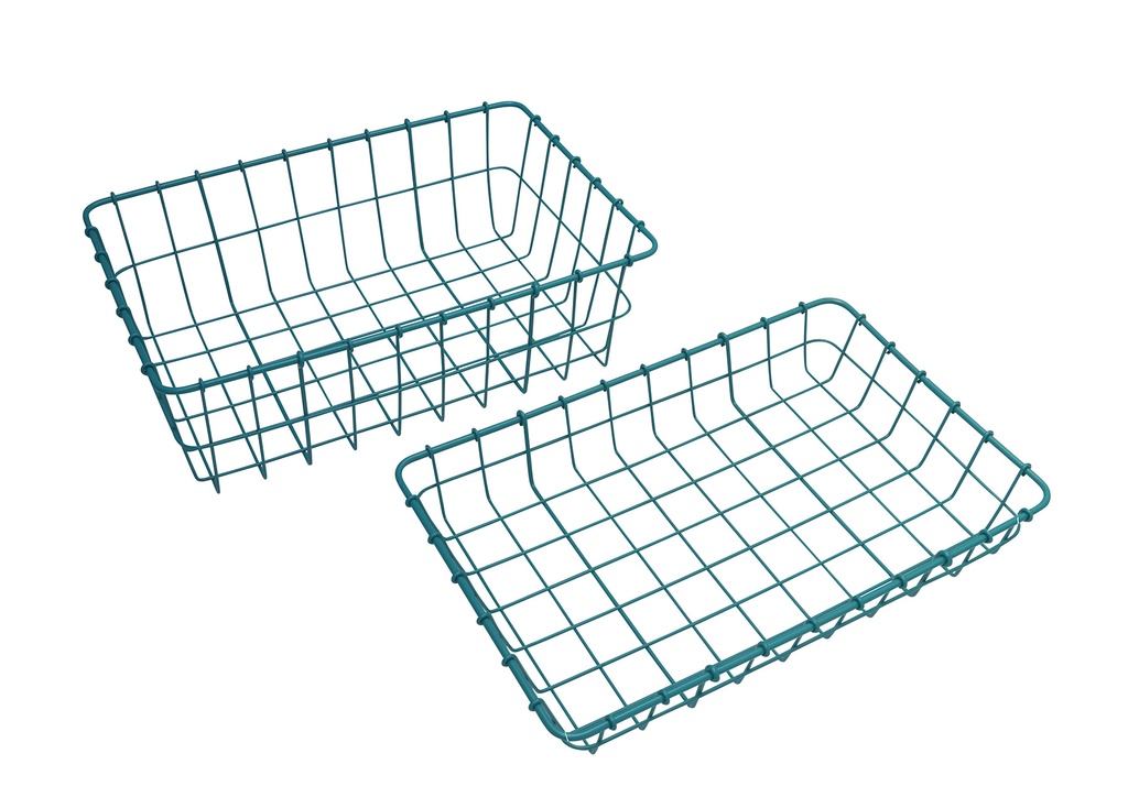 Tanaka Stainless Steel Basket 15&quot;x10&quot;x4-3/4&quot;