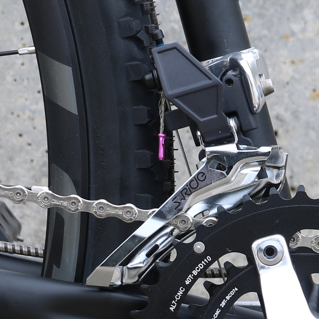 S-Ride Front Derailleur Rd. 2 x 10sp Braze-on (Shimano) [FD-R500]