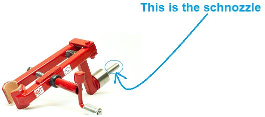 EVT's Offset Velo Clamp Unit with Schnozzle