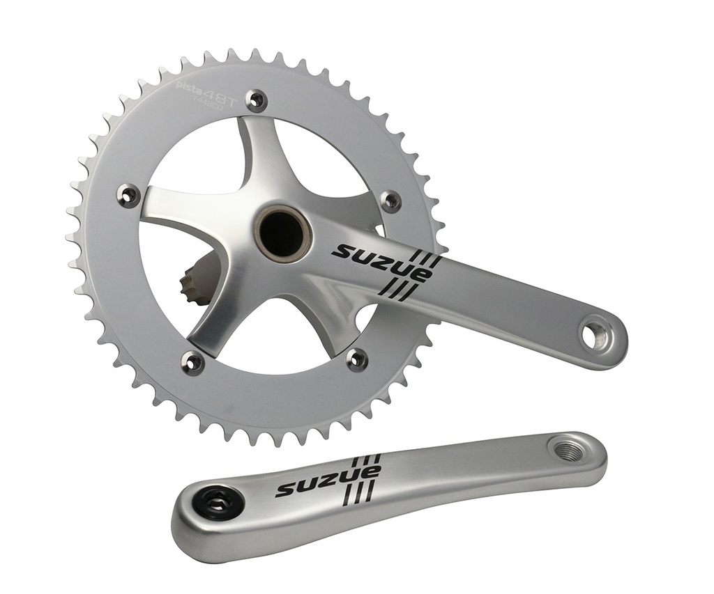 Suzue Crankset Pista Track 144BCD 48t