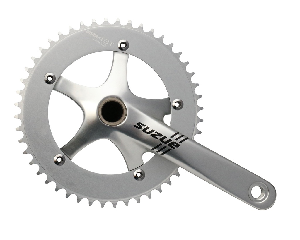 Suzue Crankset Pista Track 144BCD 48t