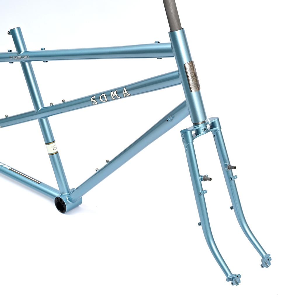 Soma "It Takes Two" Tandem Frame Set Blue