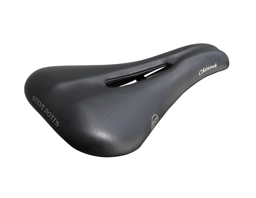Steve Potts Chinook Saddle - 150mm Width (CroMo Rails)