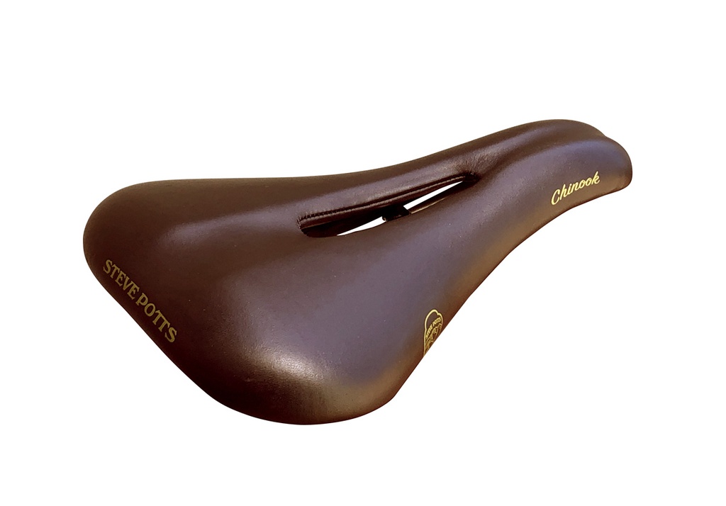Steve Potts Chinook Saddle - 150mm Width (CroMo Rails)