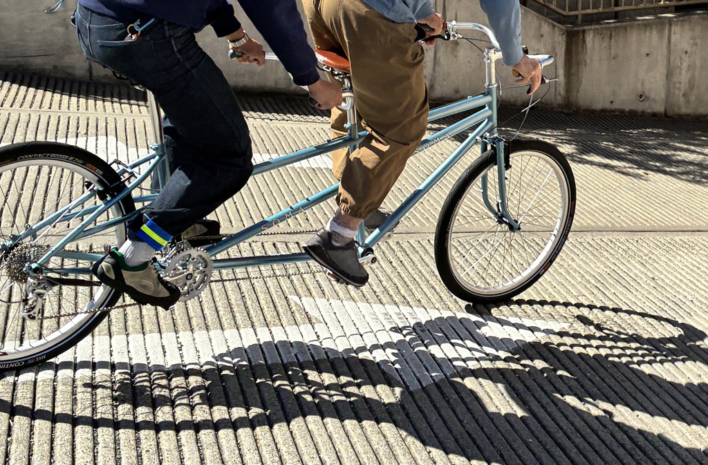 Soma "It Takes Two" Tandem Frame Set Tiburon Blue