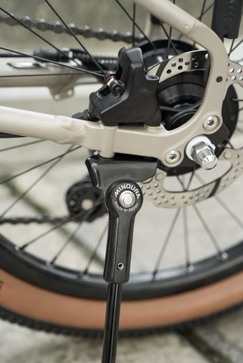 Minoura Kickstand SL-MV5G Brompton (G-line Flat Mount Disc interface) Black