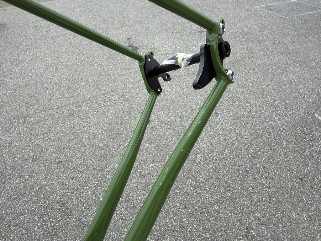 Soma FrameGrand Randonneur Disc Moss Green 58cm BLEM, MISSING FORK