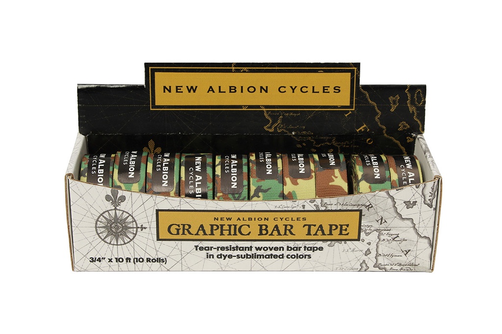 New Albion Cycles Woven Bar Tape box