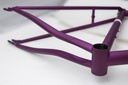 Soma Frameset Rush Purple chainstay