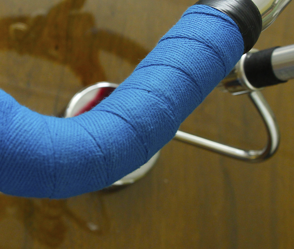 Newbaum's Cushioned Cloth Bar Tape blue texture