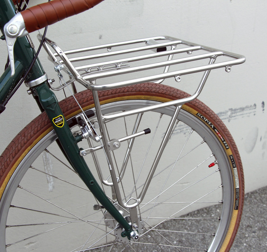 Soma Rack Porteur Deluxe Front Stainless Steel
