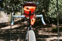 Road Runner Tool Roll/Saddle Roll rear orange