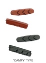 Yokozuna Road Brake Pad Inserts Campy type