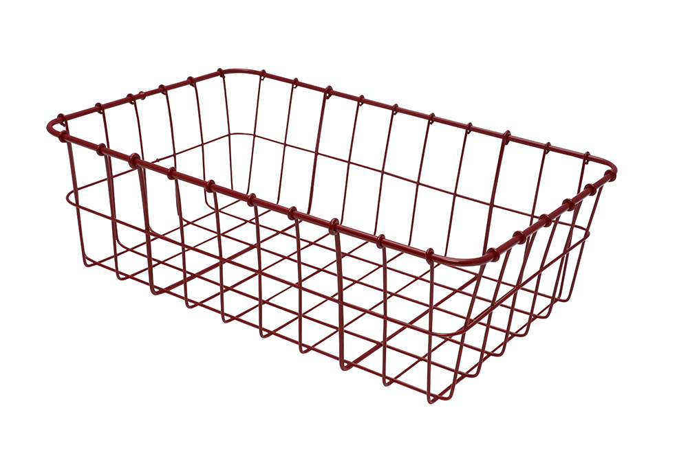 Wald Basket ONLY 15&quot;x10&quot;x4 3/4&quot; Wald maroon