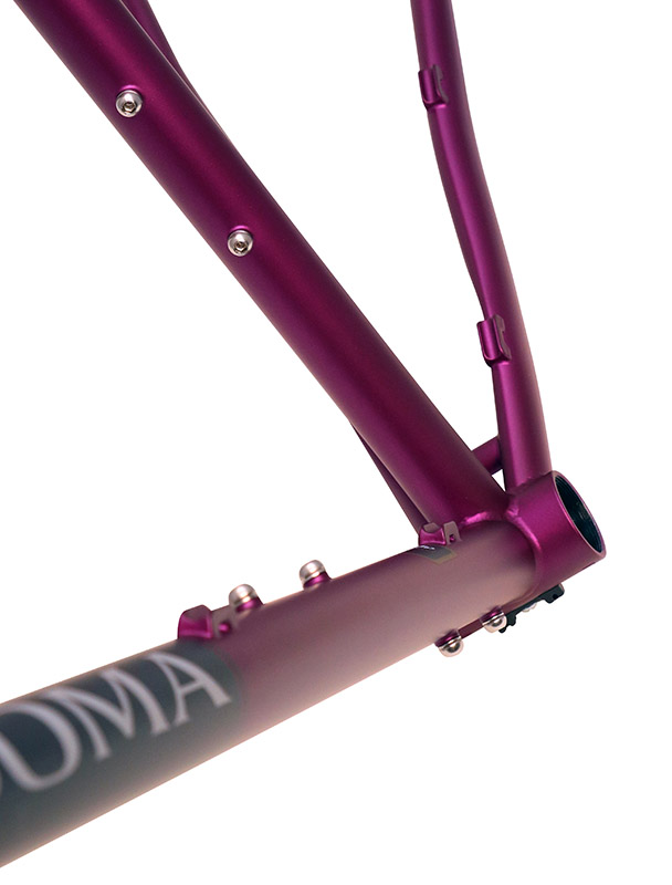 Soma Frame Double Cross Disc Matte Purple