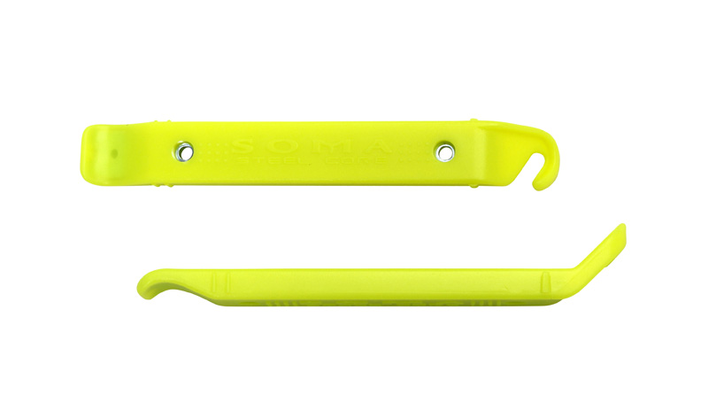 Soma Steel Core 2 Tire Levers yellow