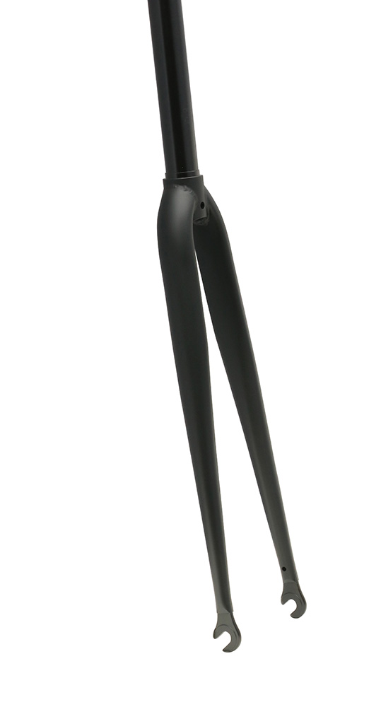 Pake Fork CrMo Track 1 1/8" Matte Black