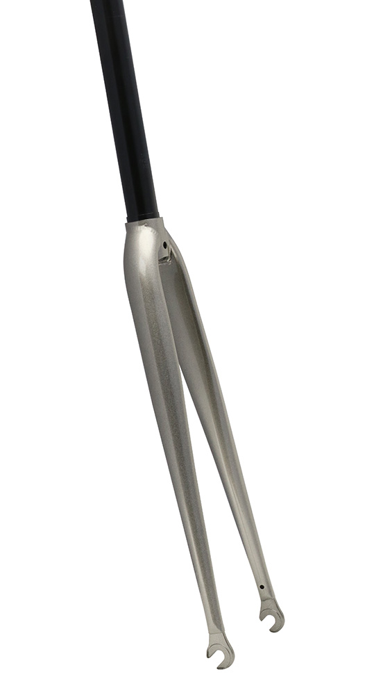 Pake Fork CrMo Track 1 1/8" Silver Mercury