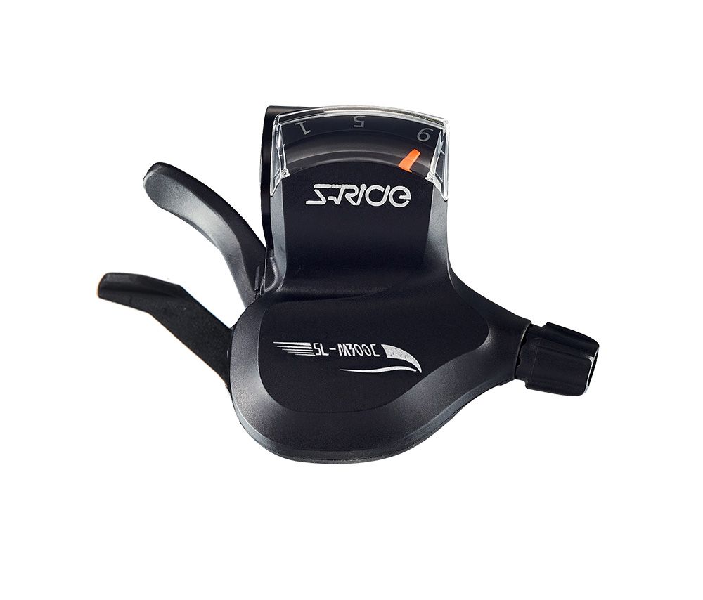 S-Ride Shifter 6sp Right Black [SL-M300]