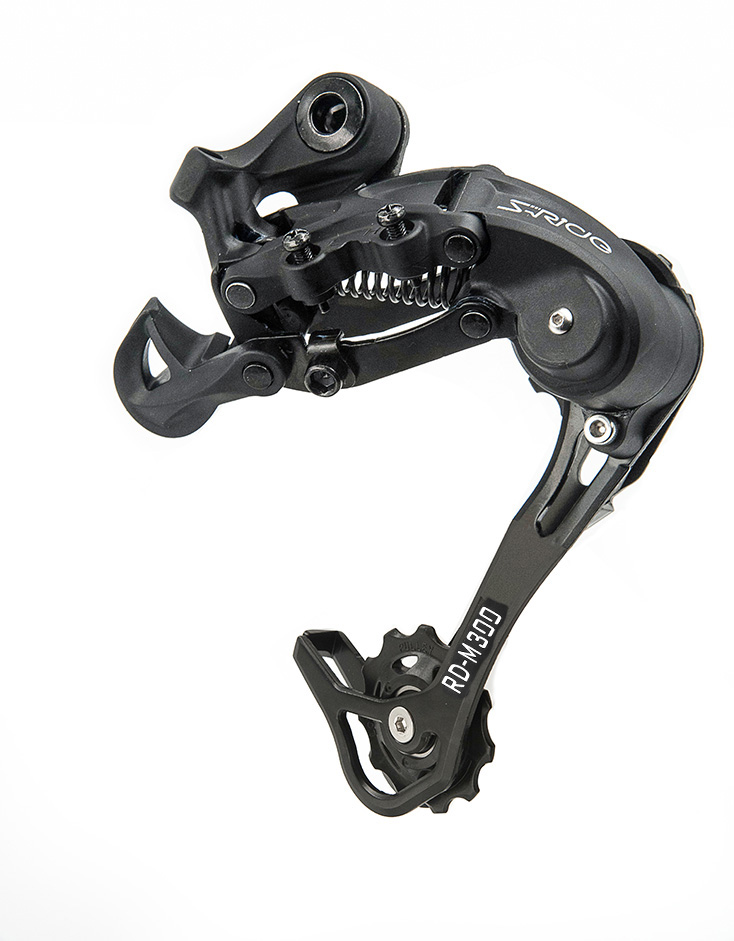 S-Ride Rear Derailleur Overlength Cage 9sp Black  [RD-M310] [SRAM 1:1]