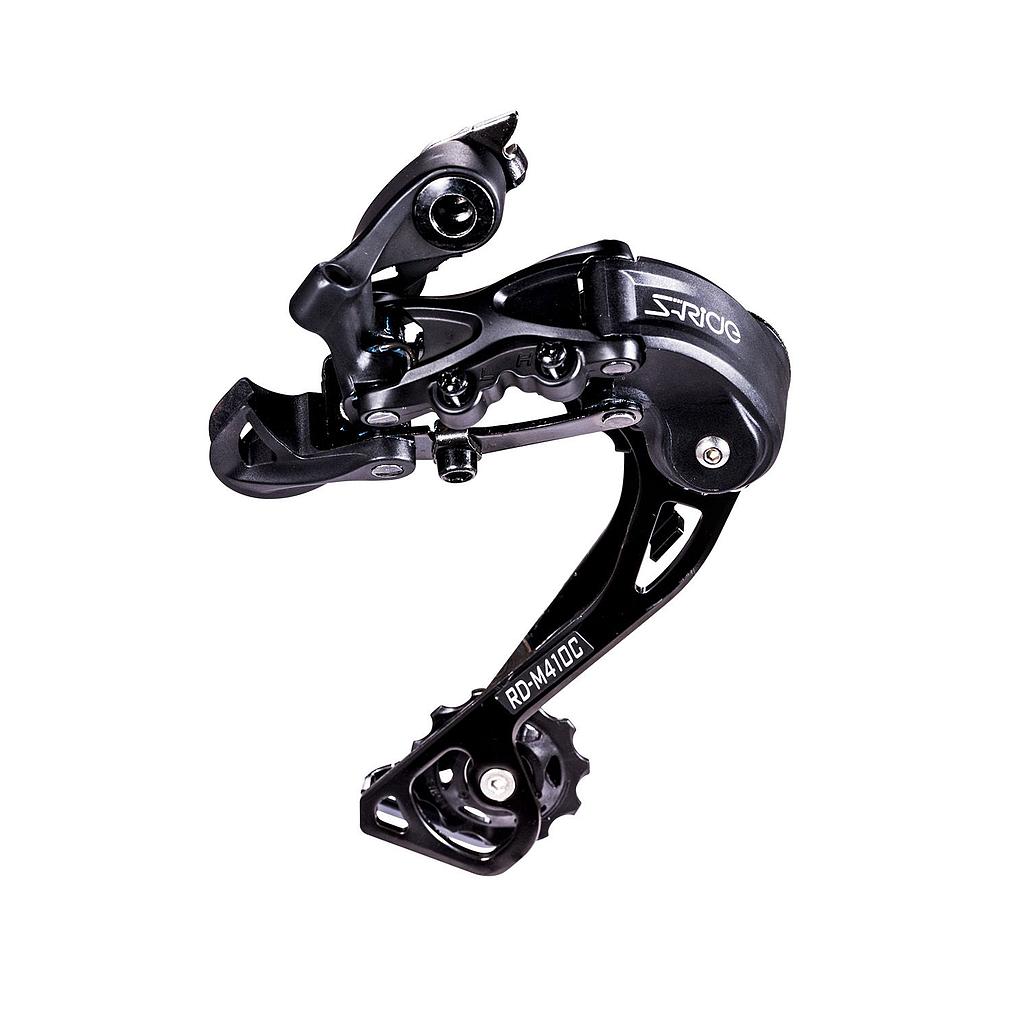 S-Ride Rear Derailleur Overlength Cage 12/11/10 sp Black [RD-M410]