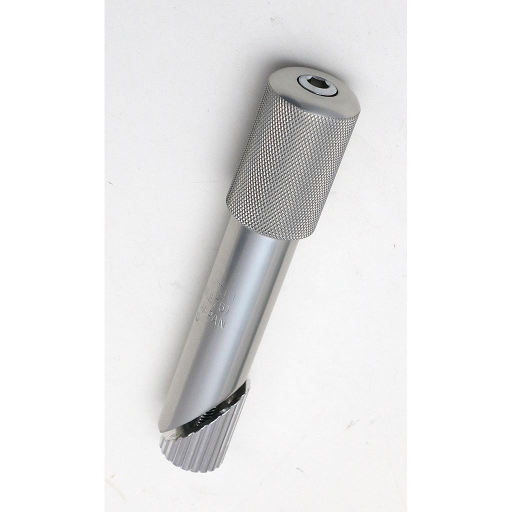 Nitto Threadless Converter MTC-024 130mm Riser 28.6/22.2 SLV