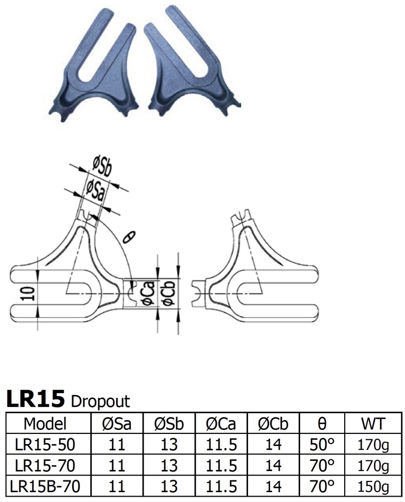 Long Shen Track Dropout Set (LR15-50)