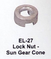 Eagle 2sp Lock Nut Sun Gear Cone EL-27