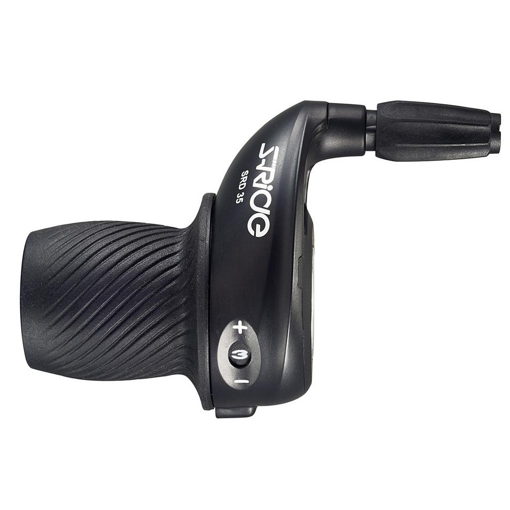 S-Ride Twist Shifter 3sp Left Black [SRD35]