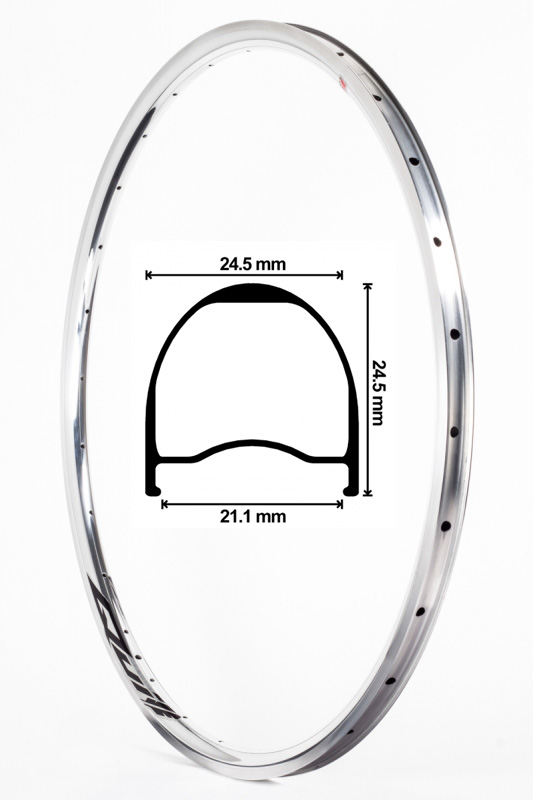 Velocity Wheel Rear 700c Quill Comp Non-Disc Silv