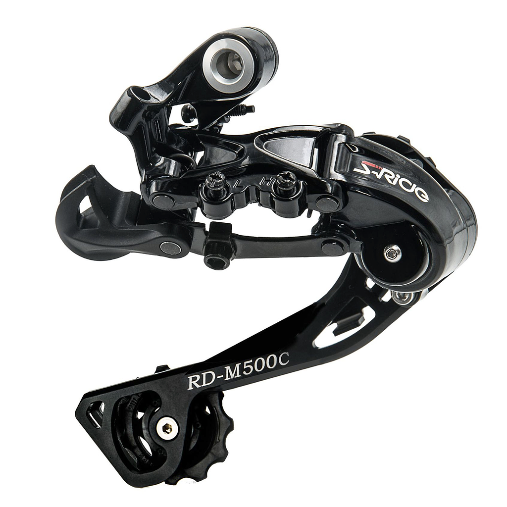 S-Ride Rear Derailleur Overlength Cage 12sp Black [RD-M500C]