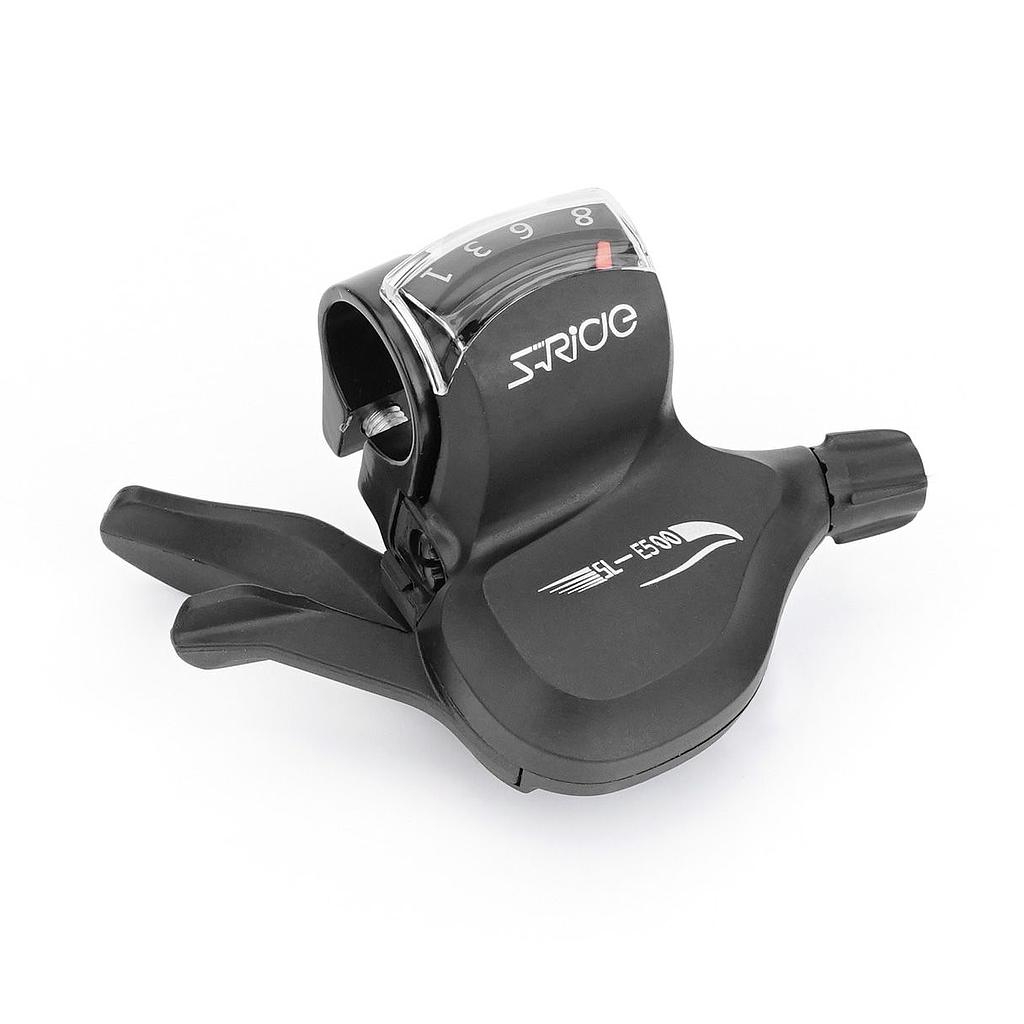 S-Ride Shifter 8sp Right Black [SL-E500] (SRAM 1:1)