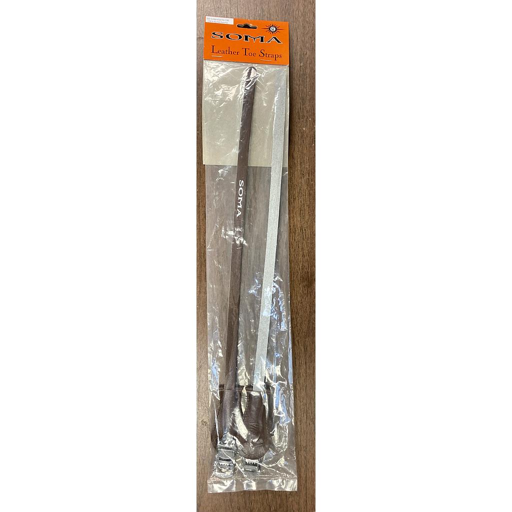 Soma Toe Straps Brown With Pad