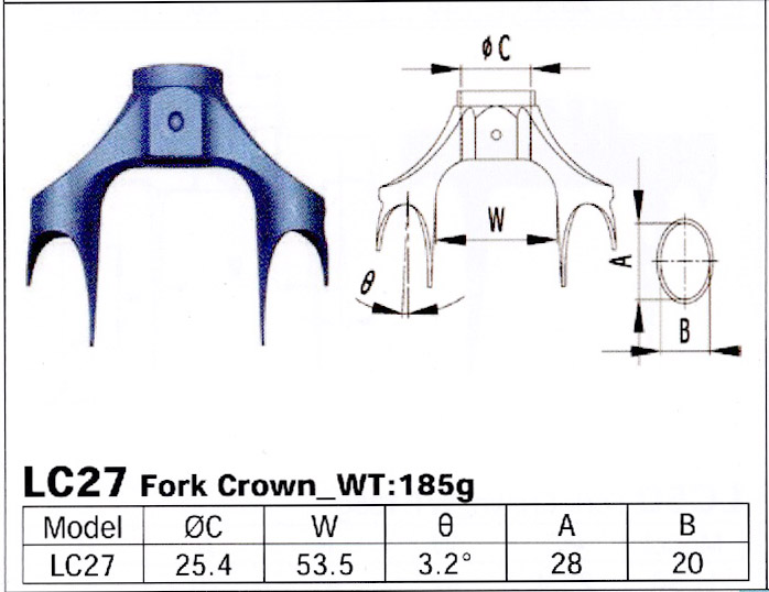 Long Shen Fork Crown LC27