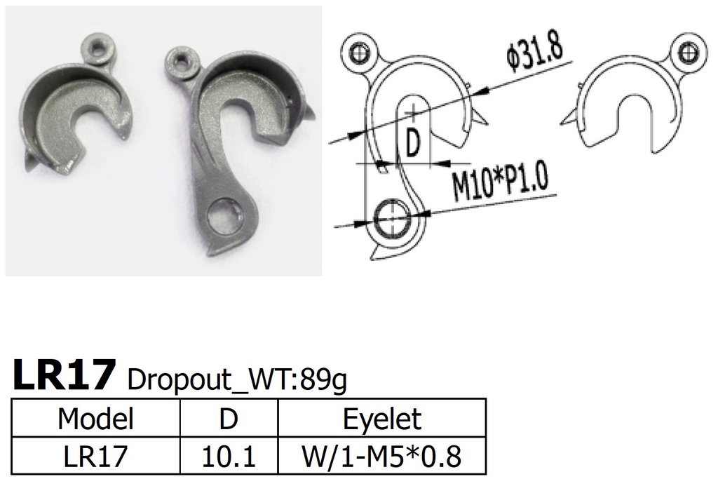 Long Shen Dropouts LR17-1 (Breezer-Style)