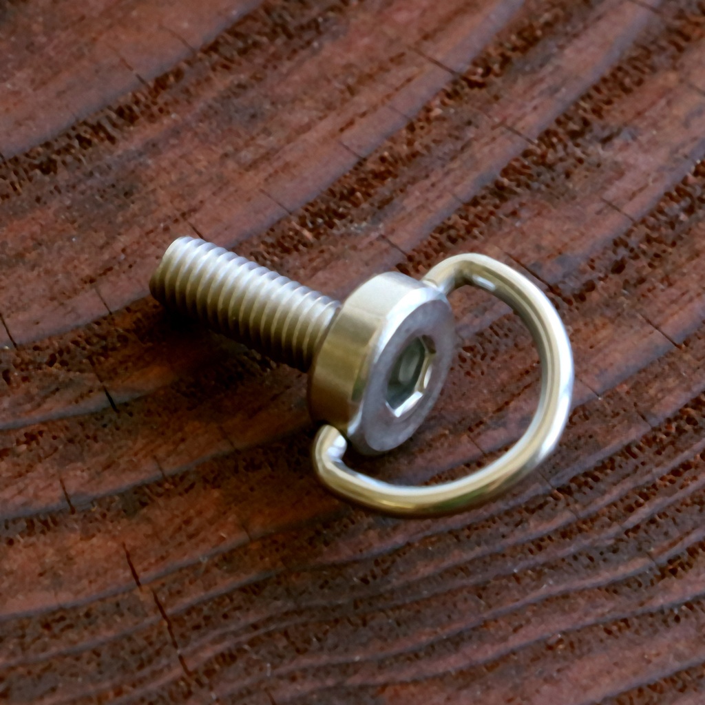 Cardiff Allen Bolt M5 X 14mm w/Tightening Ring (Stainless) (Each)