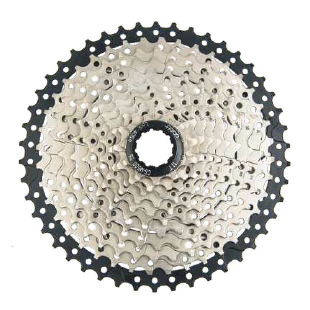 S-Ride Cassette 11sp 11-46T Silver/Black (SHIMANO) [CS-M500]