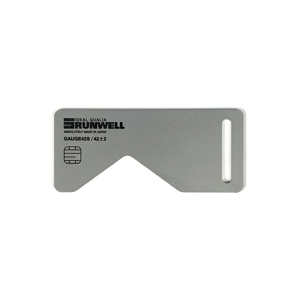 Runwell GAUGE42S Track Chainline Gauge
