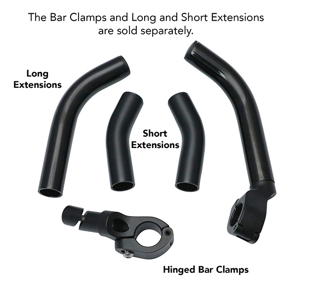 Soma Bar-Ins Extensions (Short Extension Component only) Pair