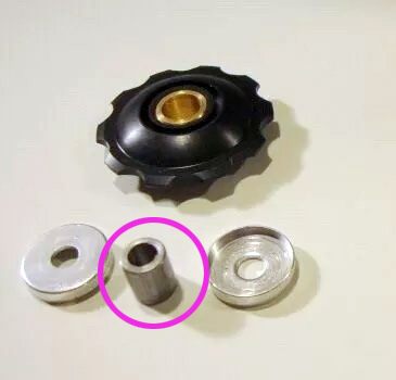 Soma Bushings for Nuovo-Retro Campy Replica Pulley Pair