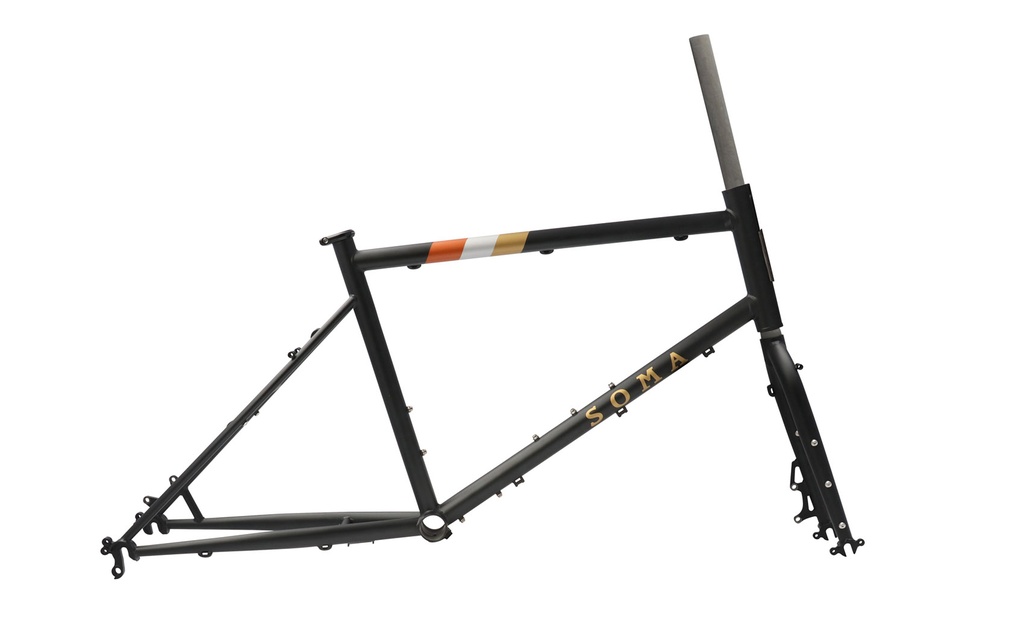 Soma Frameset Rufus Mini Velo Matte Black