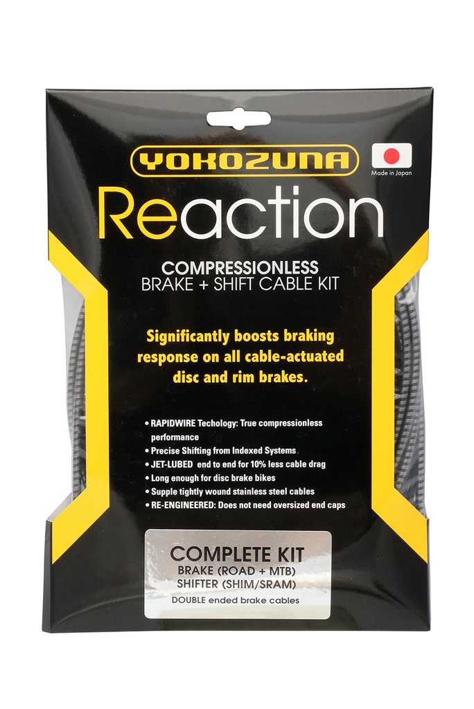 Yokozuna Reaction (v2) Complete Cable Kit (Shifter & Brake)